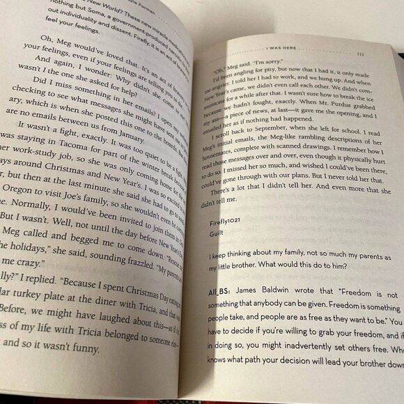 I Was Here by Gayle Forman Hardcover Book - Picture 7 of 8